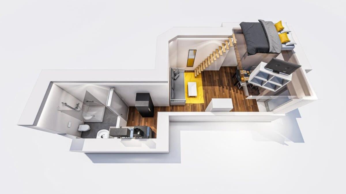 Spacious Loft Style Studio In Berlin Wilmersdorf Buitenkant foto